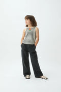 Jeans de niña denim negro