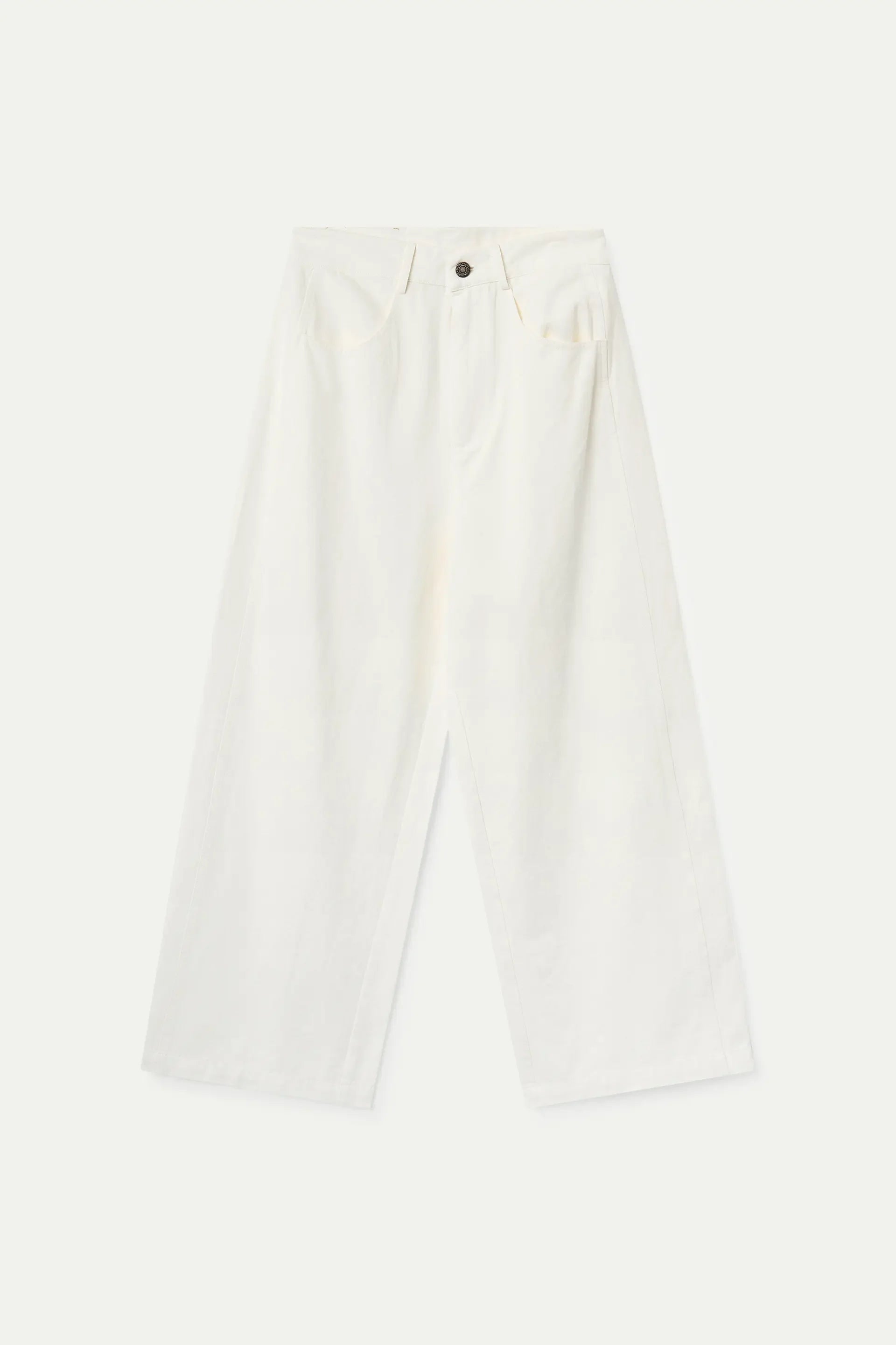 Pantalón blanco 100% algodón