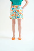 Shorts 100% algodón con estampado Big Royal