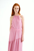 Top halter rosa