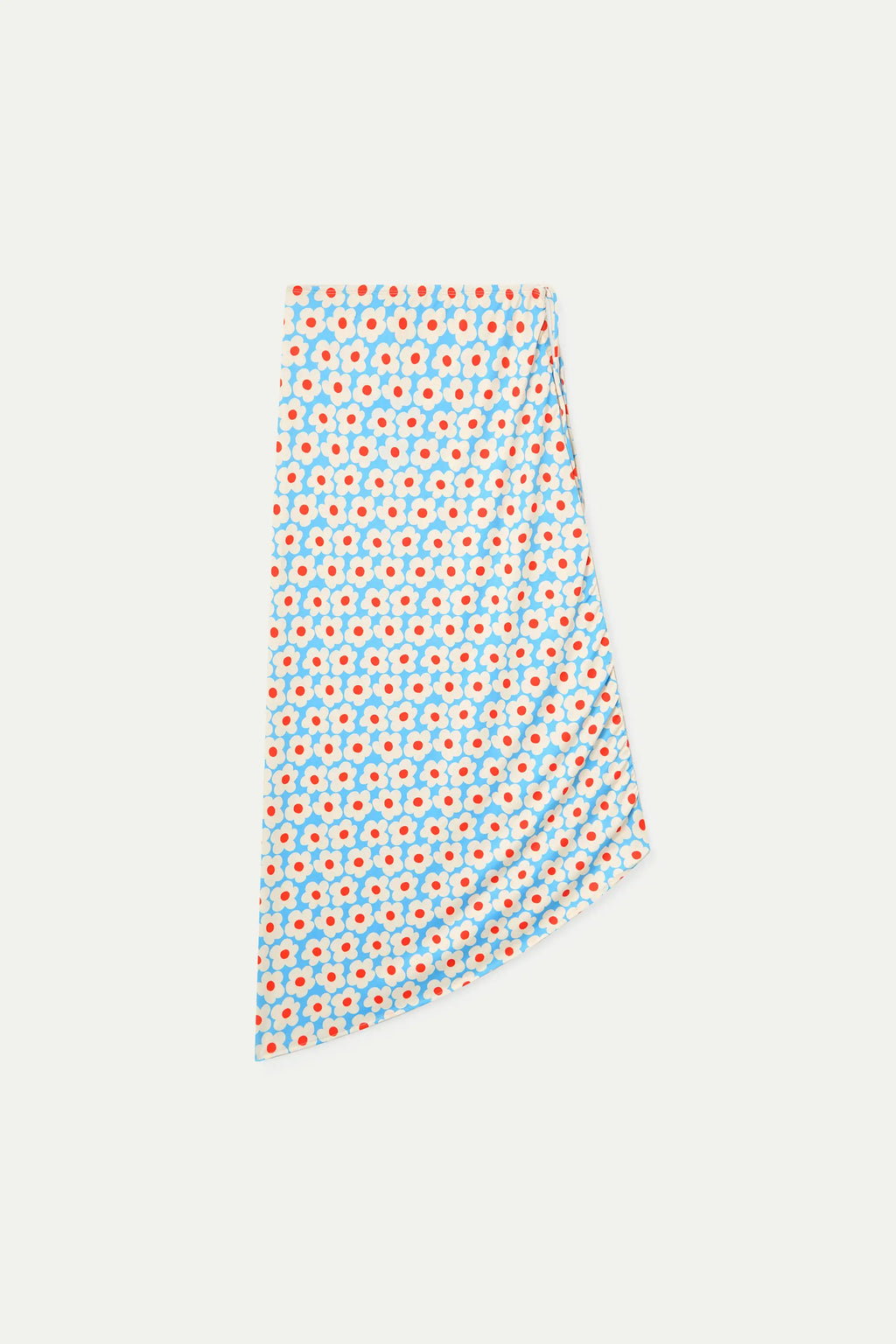 Falda midi con estampado Popcorn