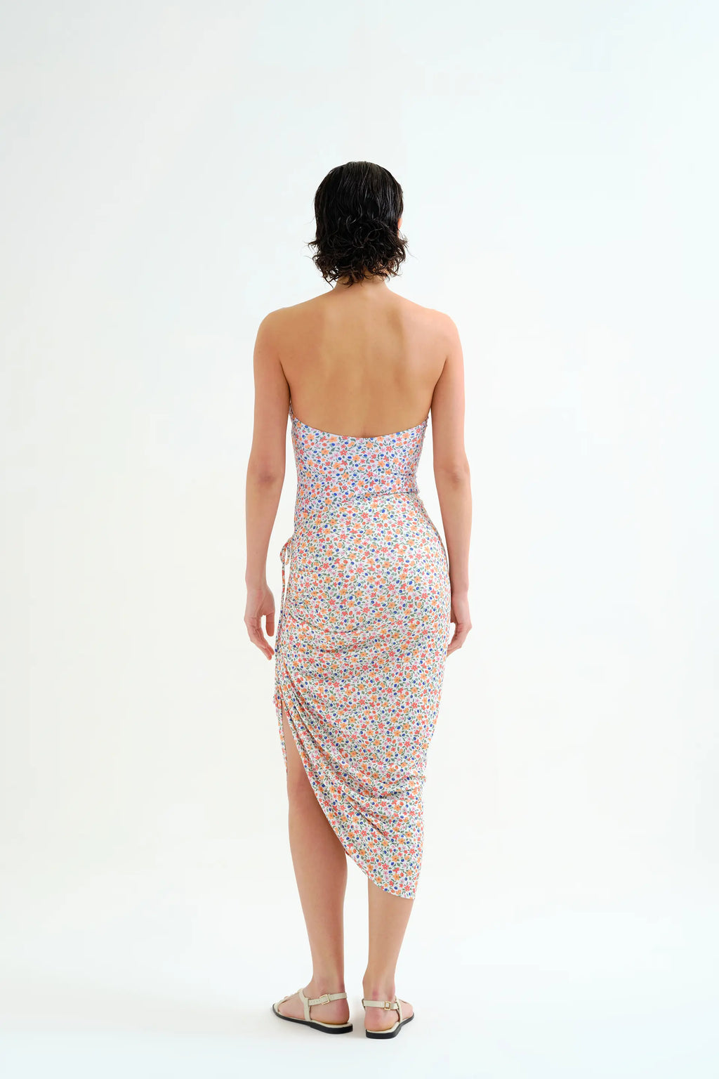 Falda midi con estampado Lily Small