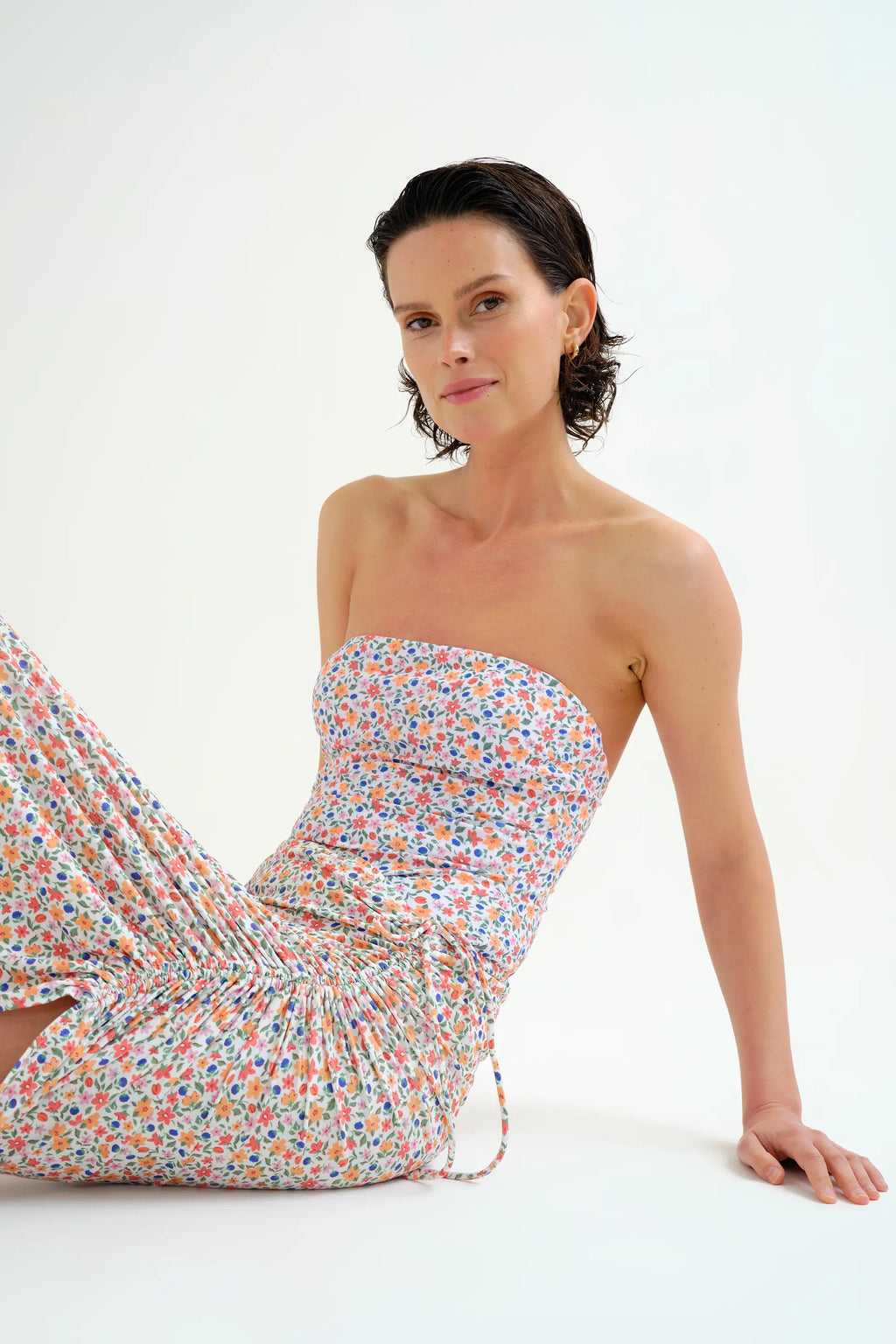 Falda midi con estampado Lily Small