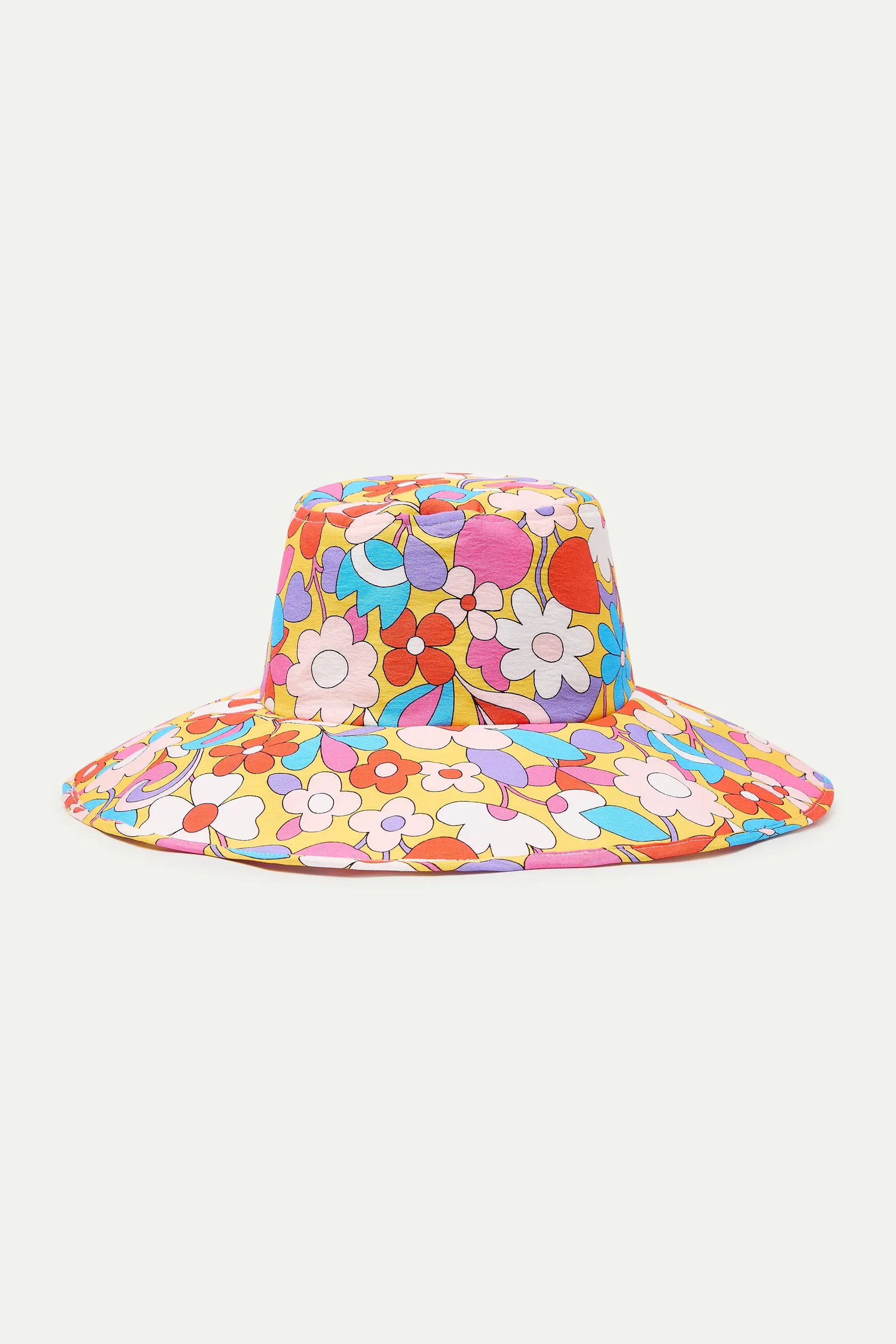 Sombrero con estampado Bloom