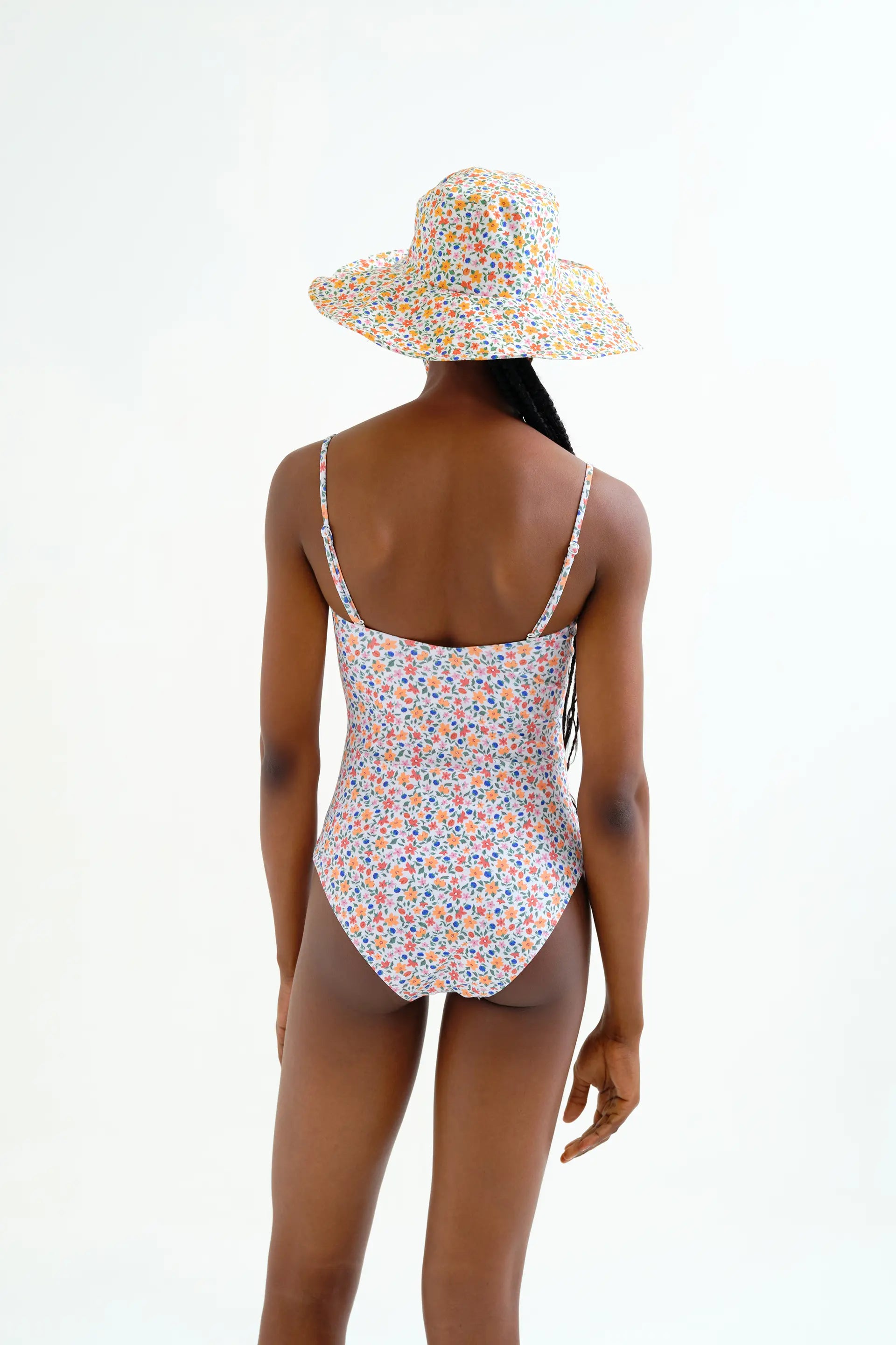 Ba?ador escote recto estampado Lily Small