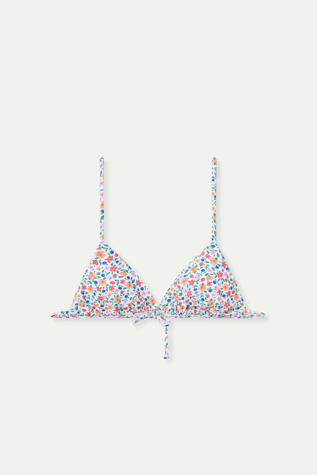 Top bikini triangular estampado Lily Small