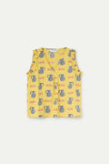 Top 100% algod¨®n con estampado Brava