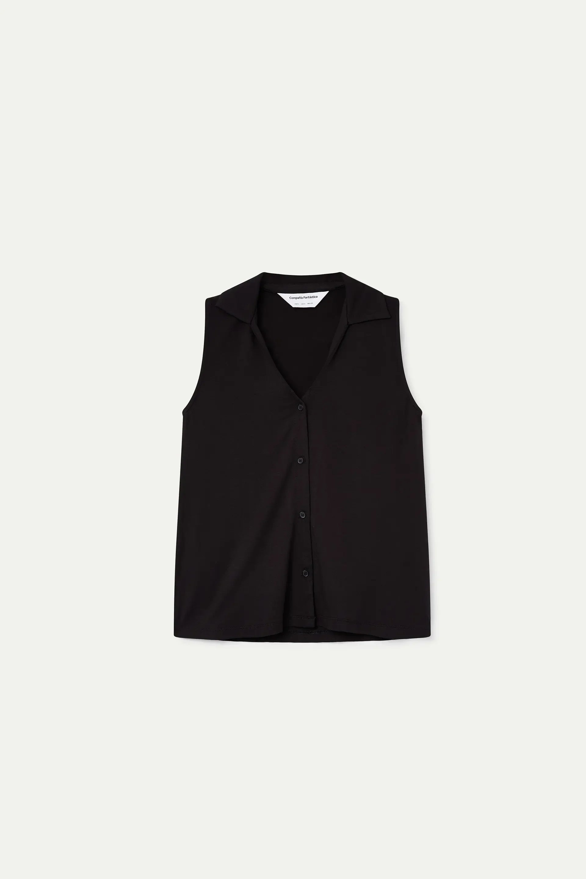 Camisa b¨¢sica negro