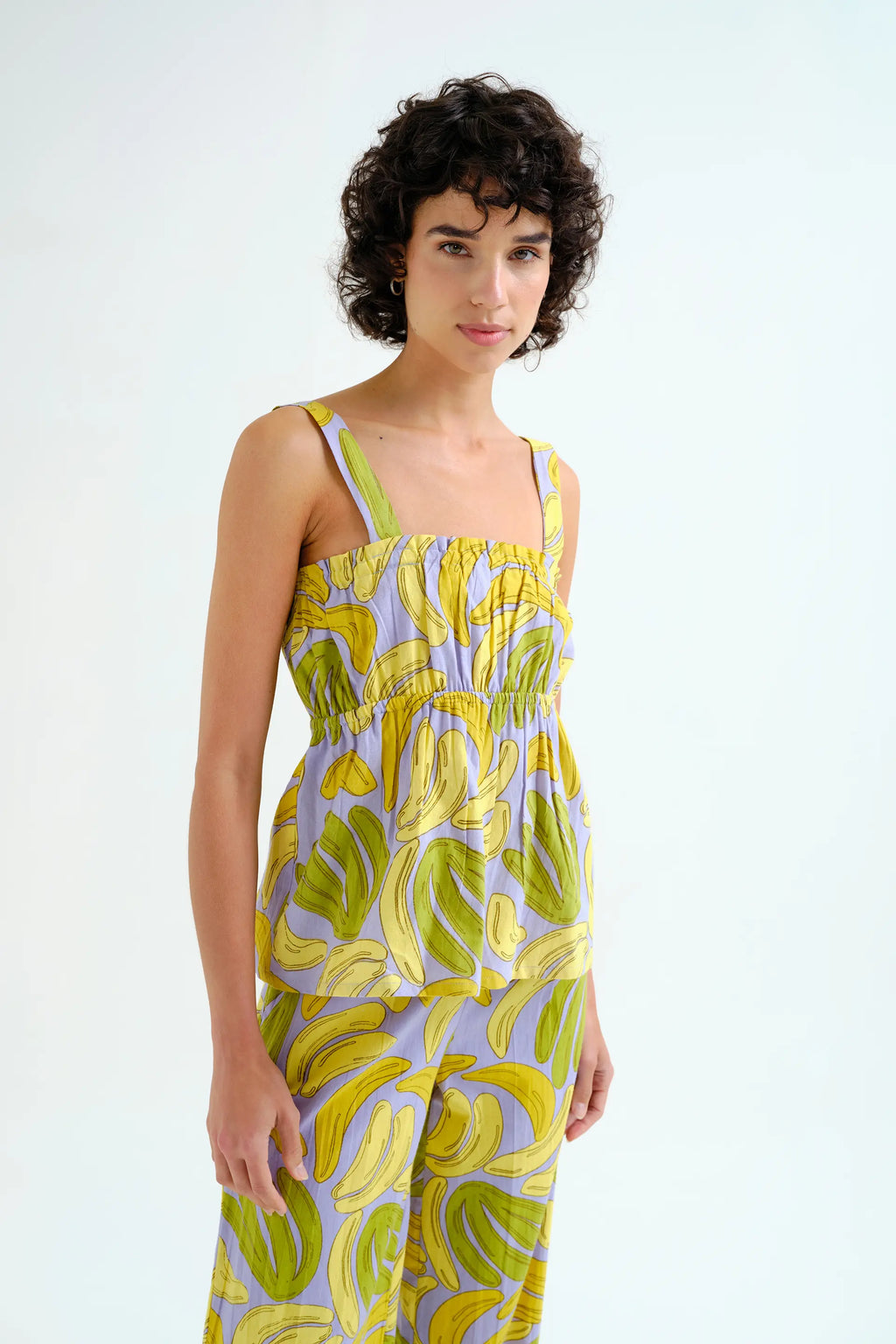 Top con estampado Guineo