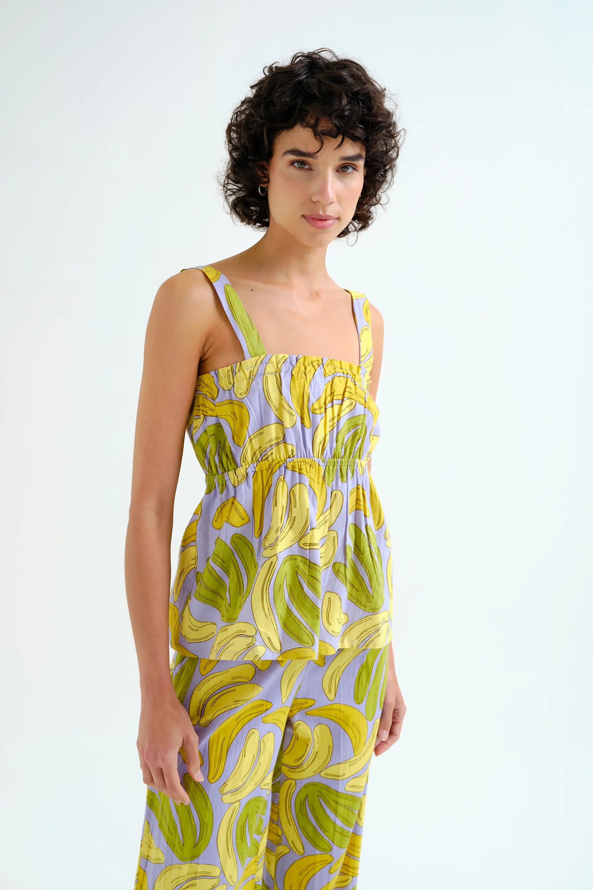 Top con estampado Guineo
