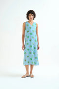 Vestido midi con estampado Cocotero Small