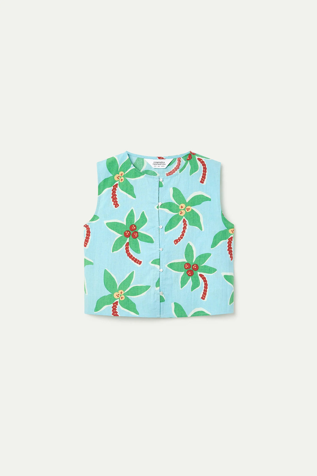 Top con estampado Cocotero Big