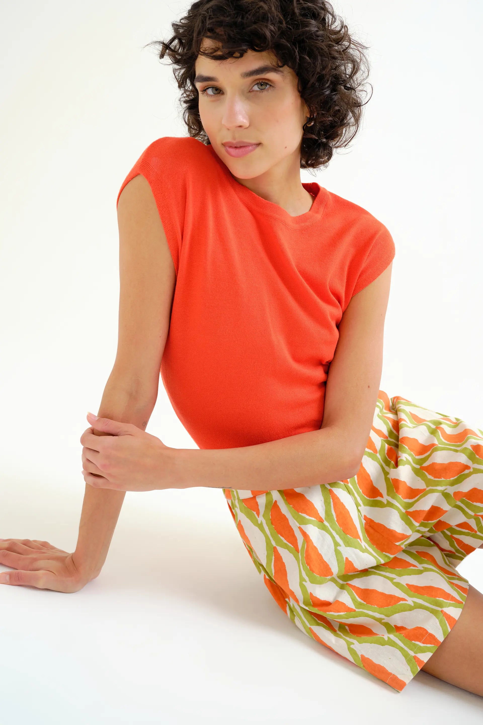 Shorts con estampado Aloe