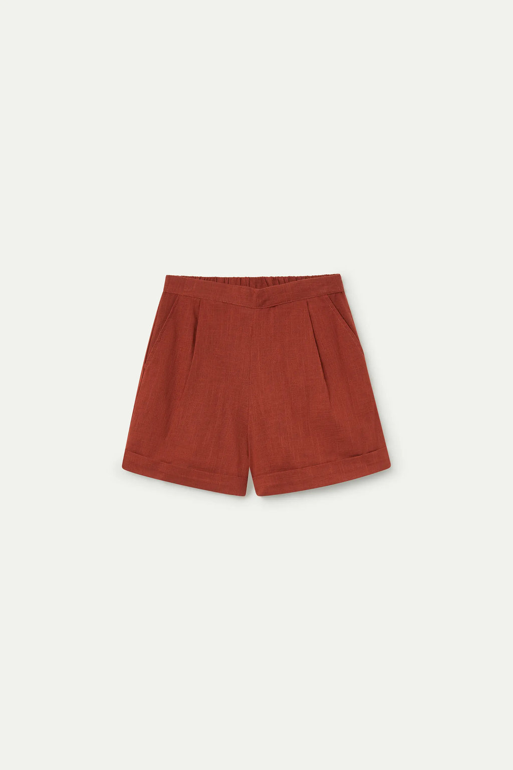 Shorts 100% algodón marrón