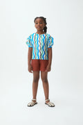 Top de ni?a con estampado Sea & Mountain