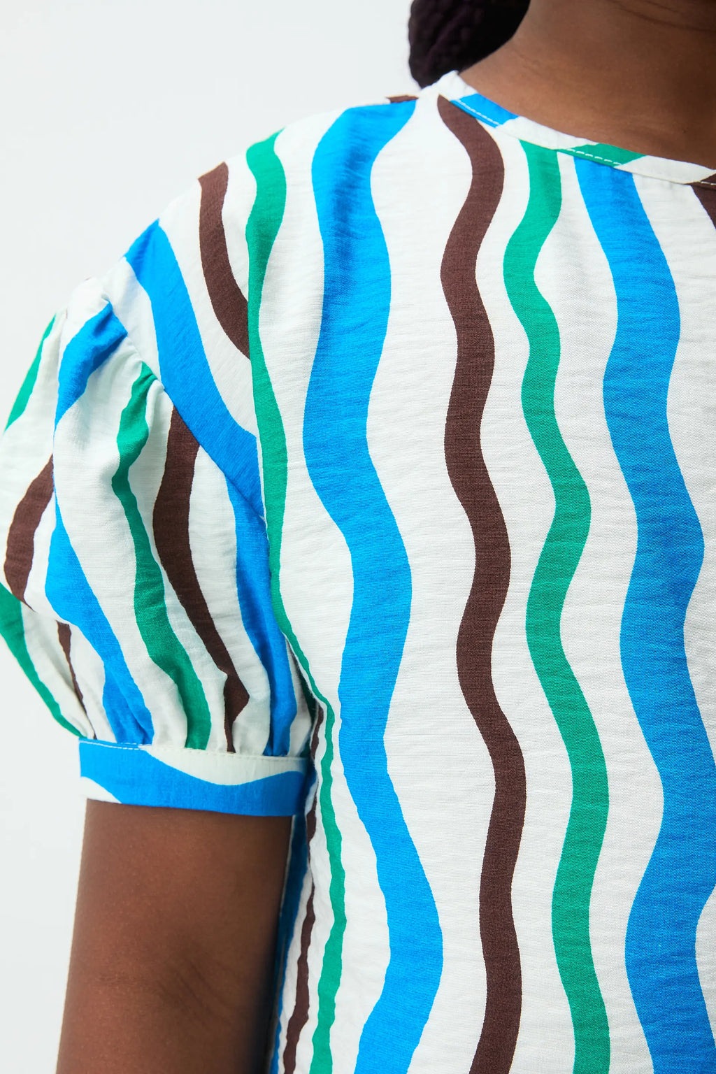 Top de ni?a con estampado Sea & Mountain