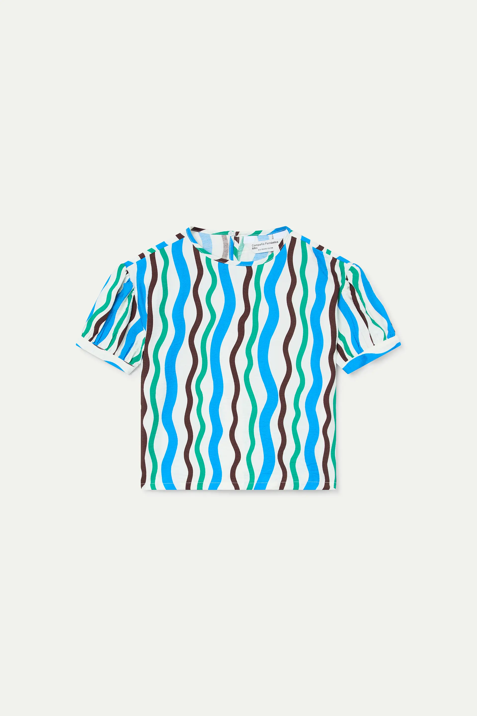 Top de ni?a con estampado Sea & Mountain