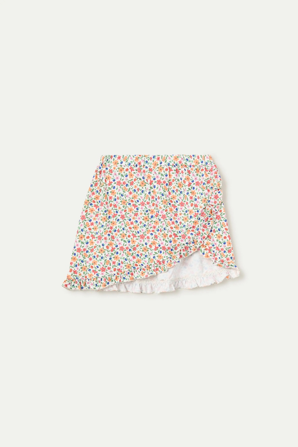 Falda corta pareo de ni?a con estampado Lily Small