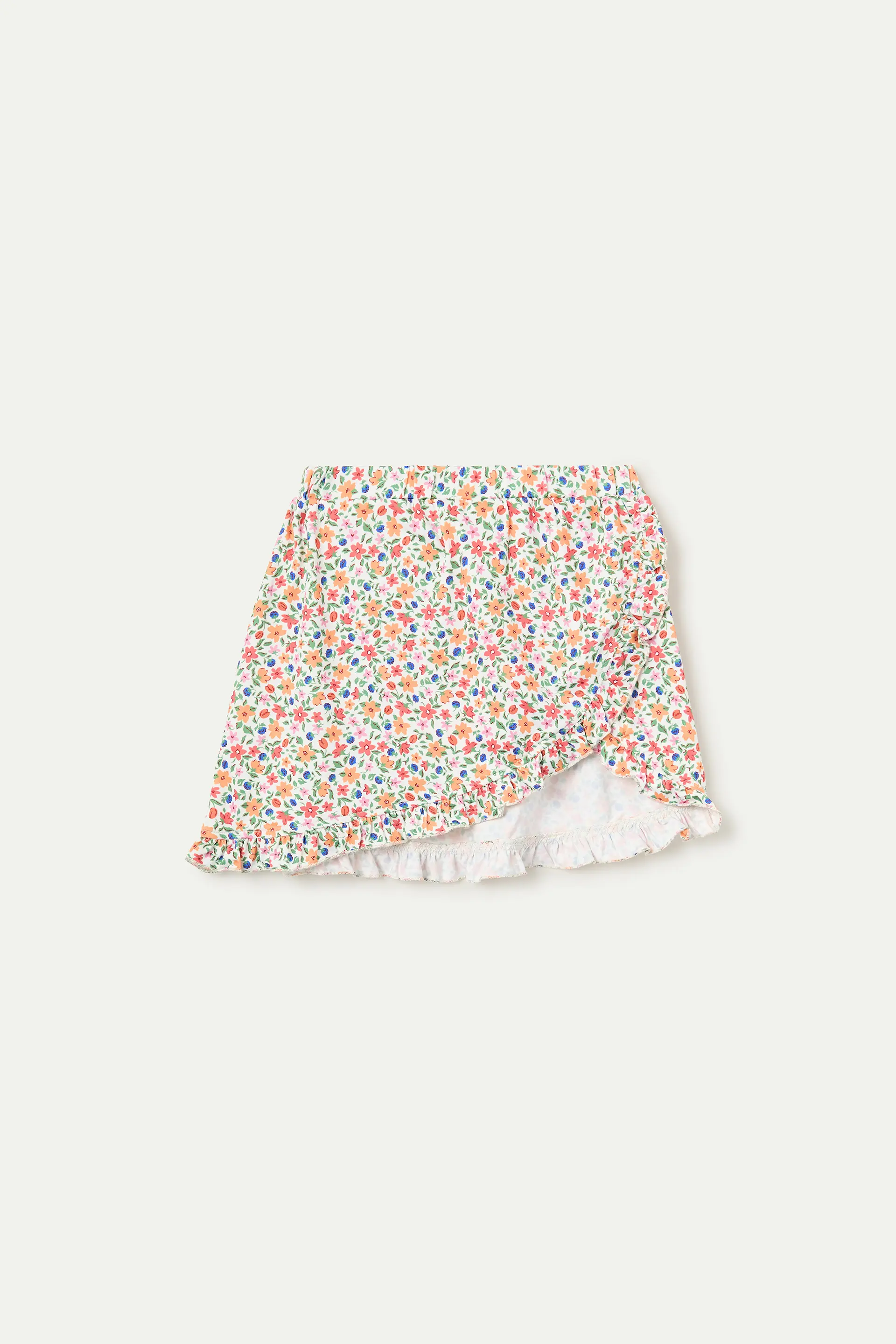 Falda corta pareo de ni?a con estampado Lily Small