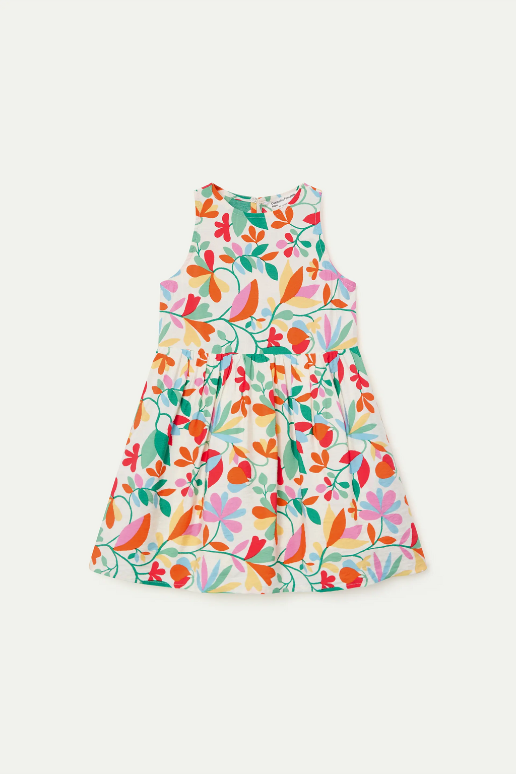 Vestido de ni?a con estampado Lotto