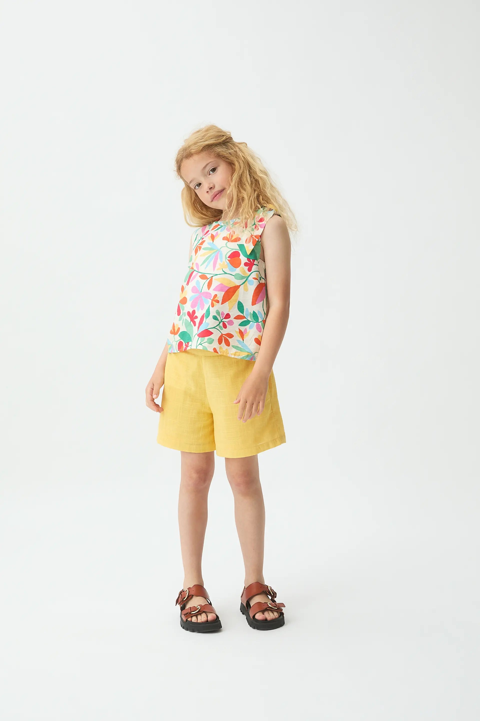 Top de ni?a con estampado Lotto