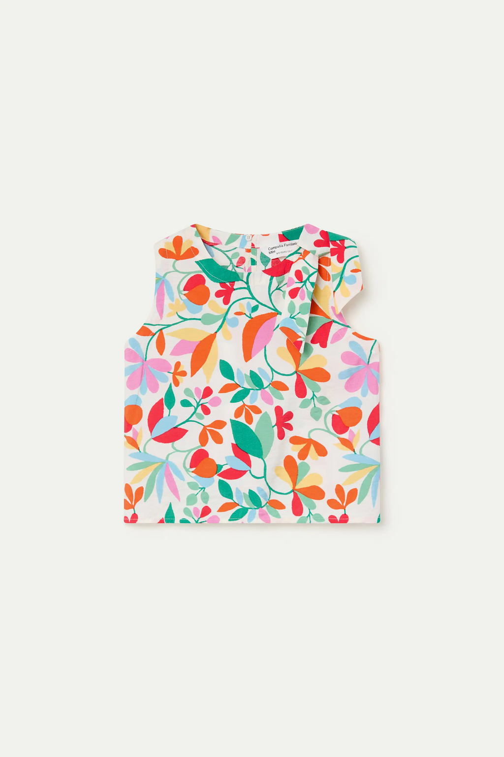 Top de ni?a con estampado Lotto