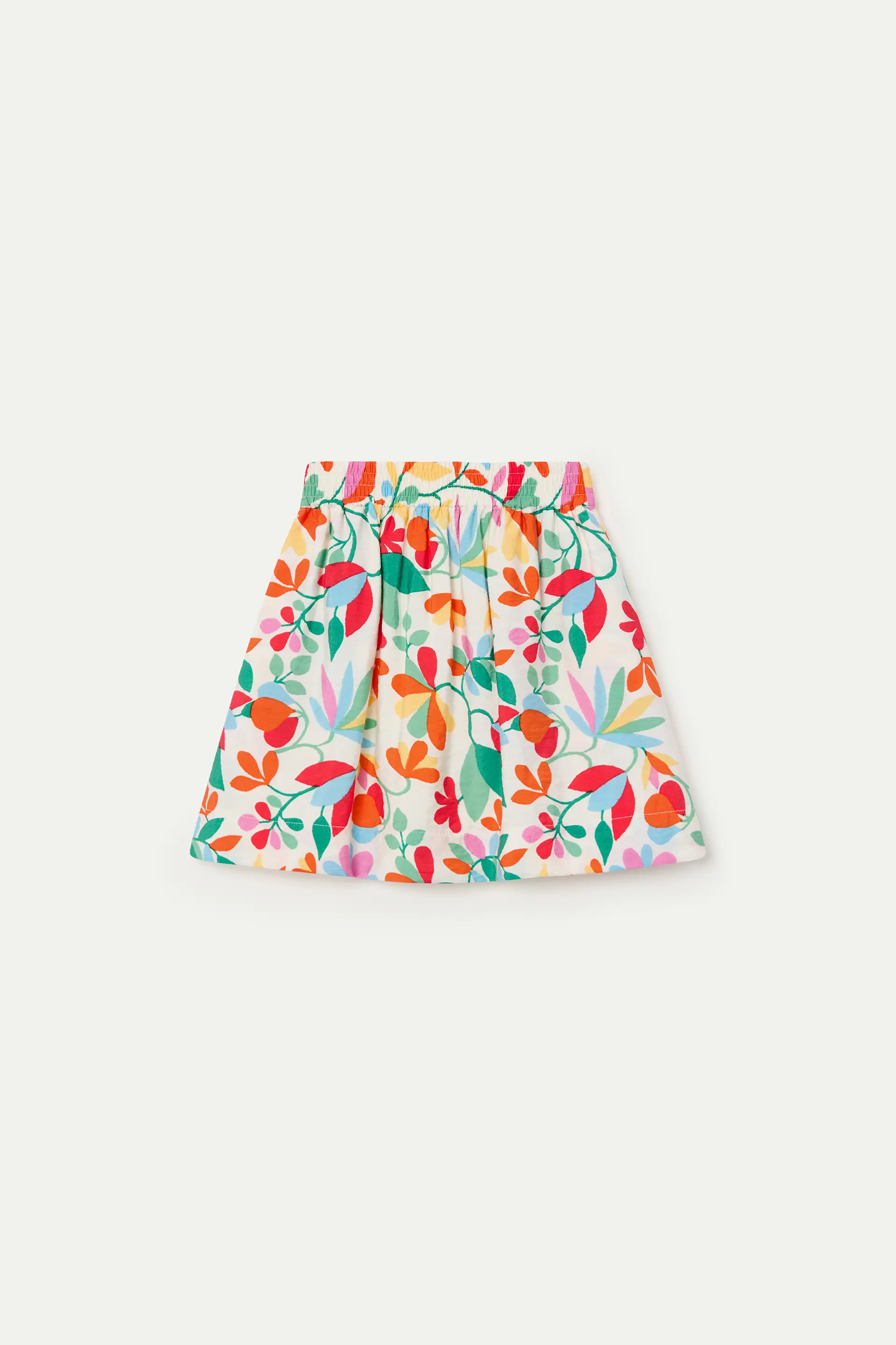 Falda corta de ni?a con estampado Lotto