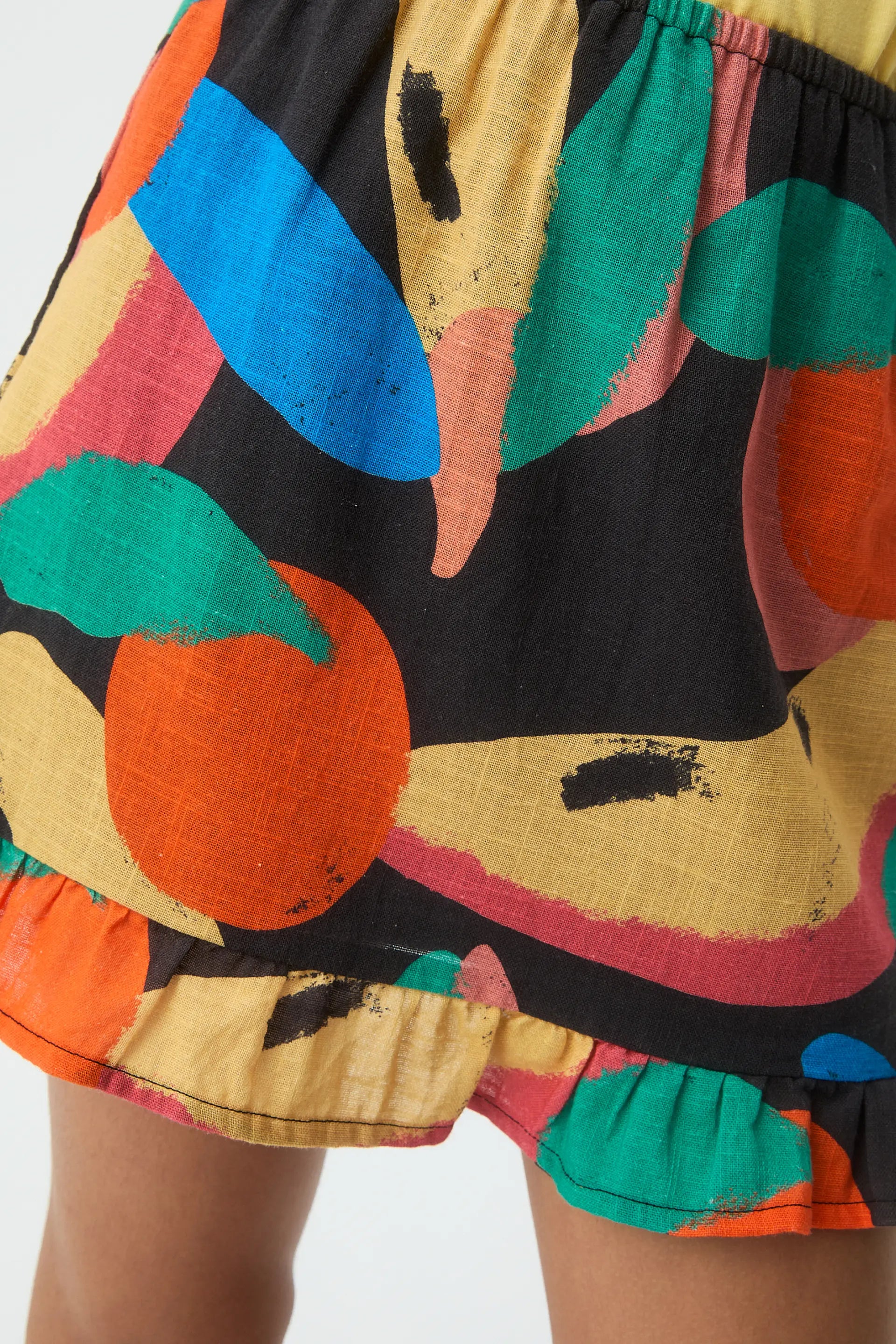 Falda corta de ni?a con estampado Tutti Frutti Big