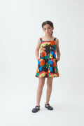 Vestido corto de ni?a con estampado Tutti Frutti Big
