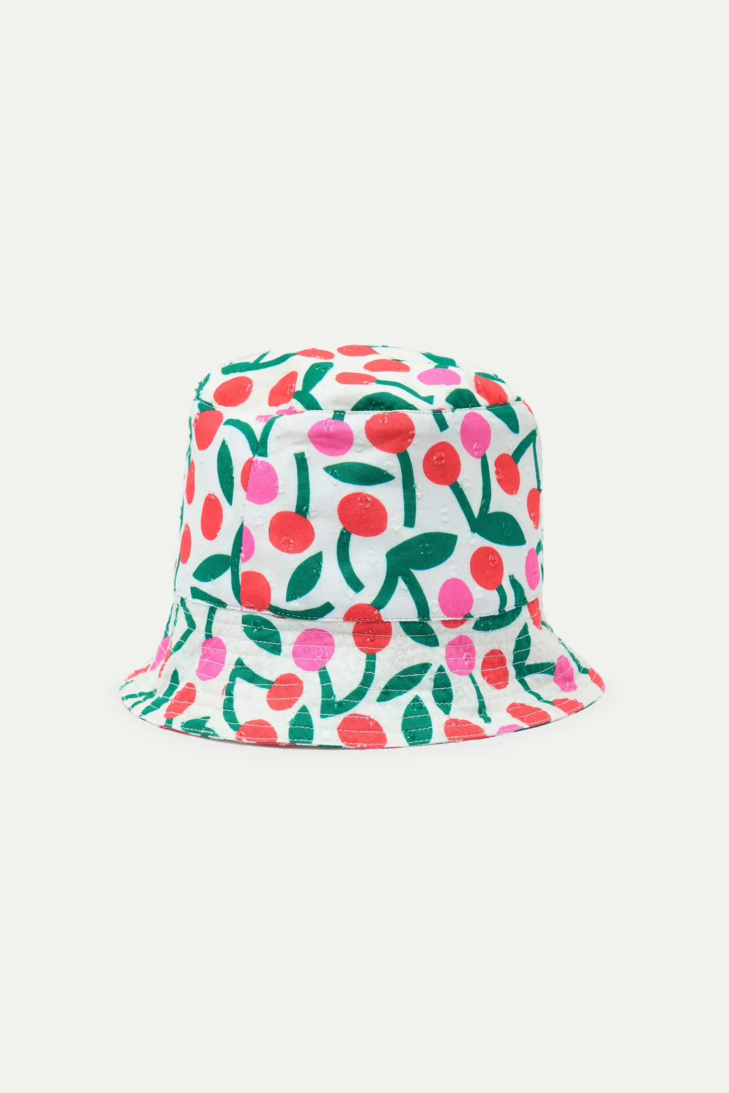 Gorro de ni?a con estampado Guinda