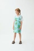 Peto de ni?a 100% algod¨®n con estampado Cocotero Small