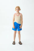 Shorts de niña 100% algodón azul marino