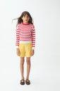 Jersey de niña rayas blanco y rojo